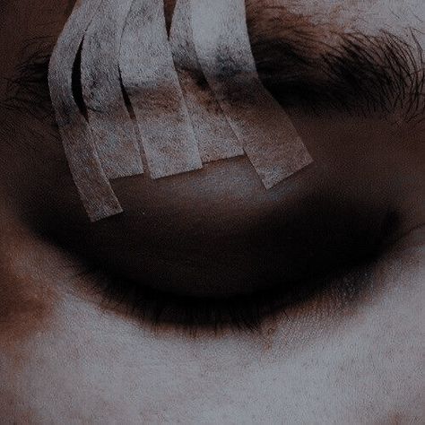 picture of bandages on eyebrow